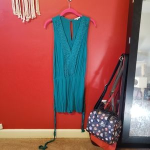Teal Charlotte Russe Romper